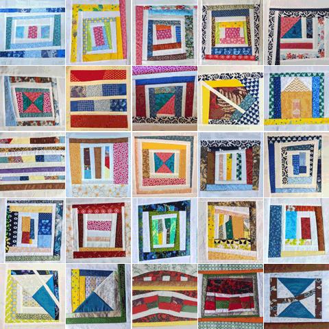 Scrappy Quilts 1-25