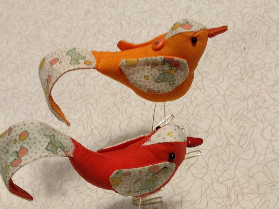 Orange Birds for Corky