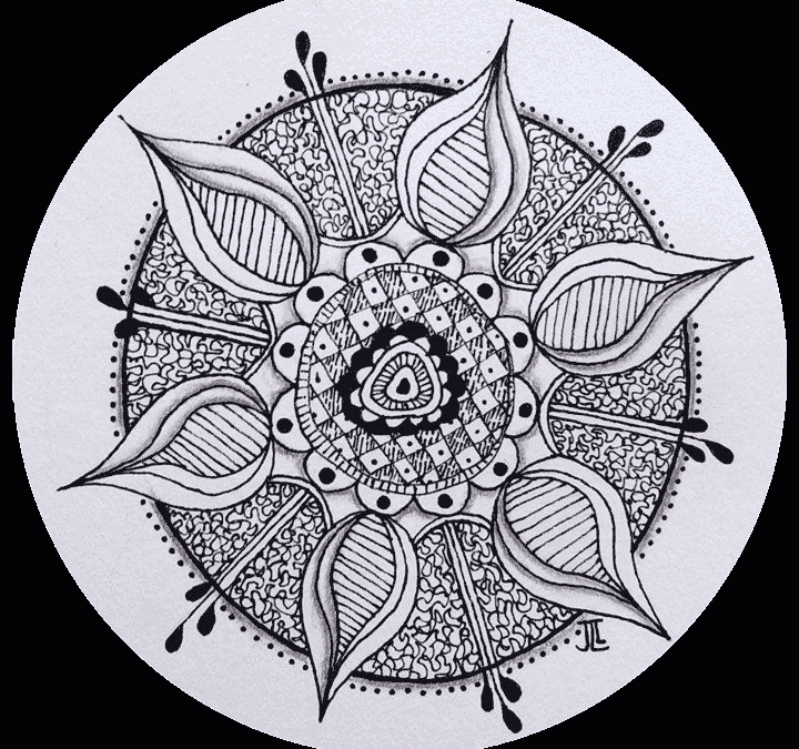 Round Zentangle
