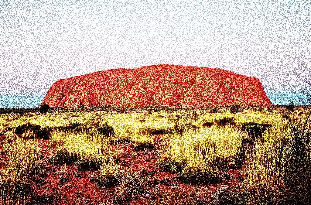 Uluru at sunrise