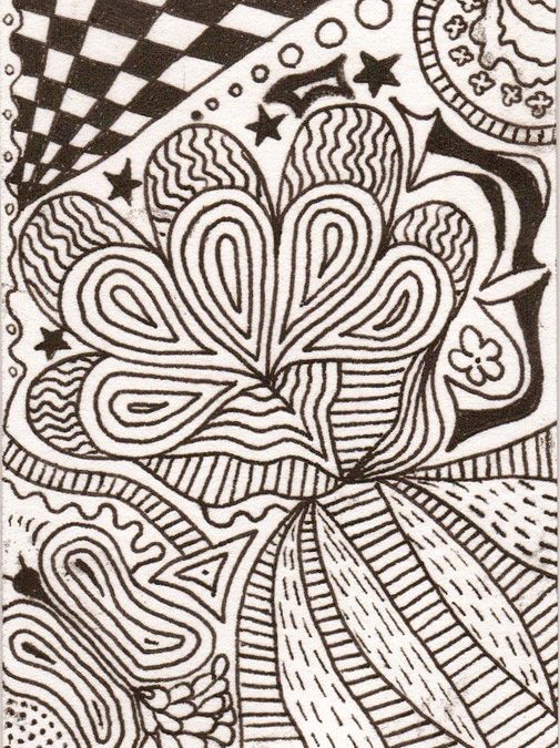 Zentangle Bouquet