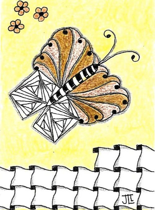 Zentangle Butterfly