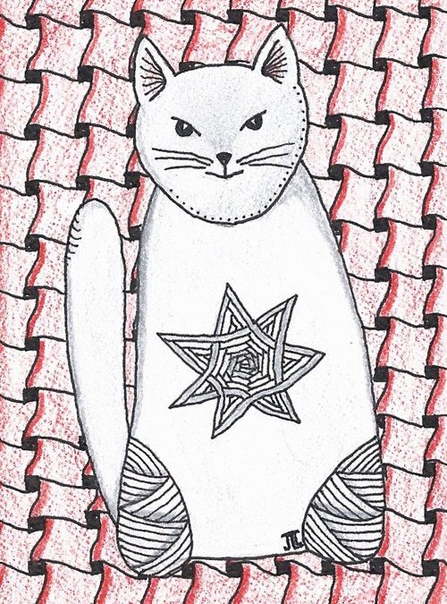 Zentangle Cat