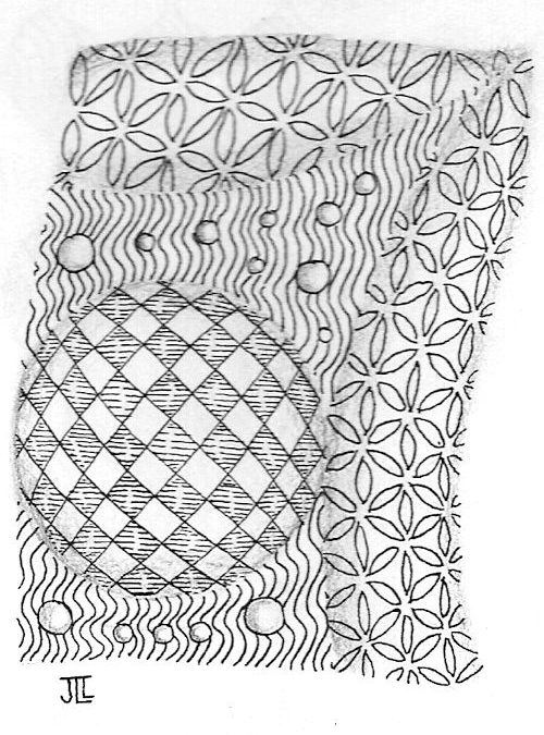 Zentangle Drape