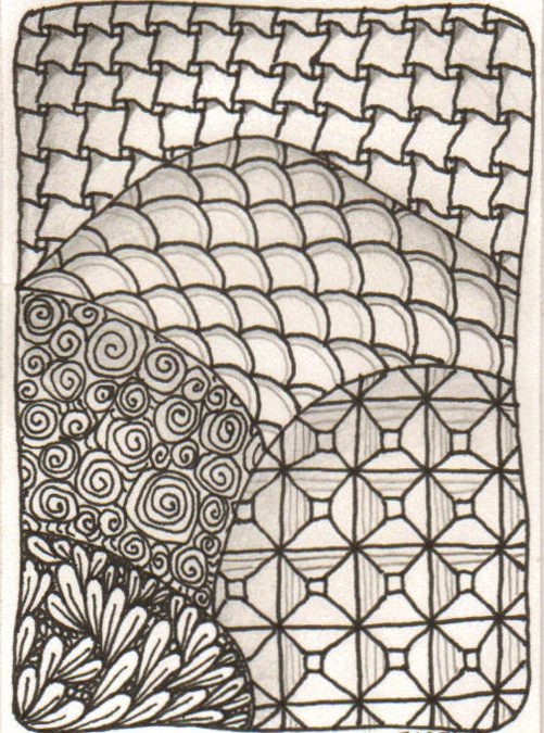 Zentangle Foothills