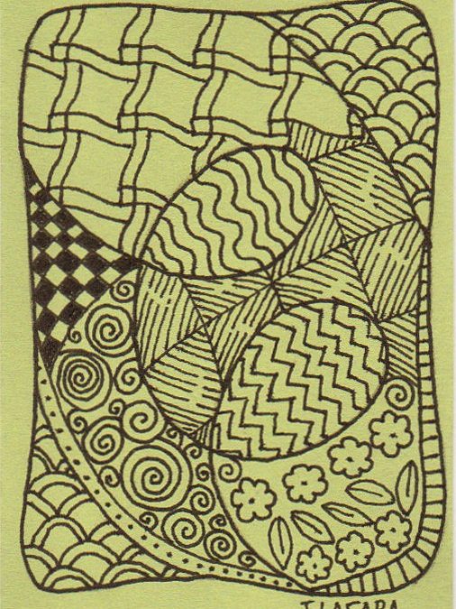 Zentangle Green