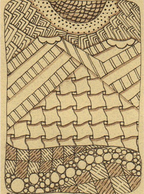 Zentangle Mountain
