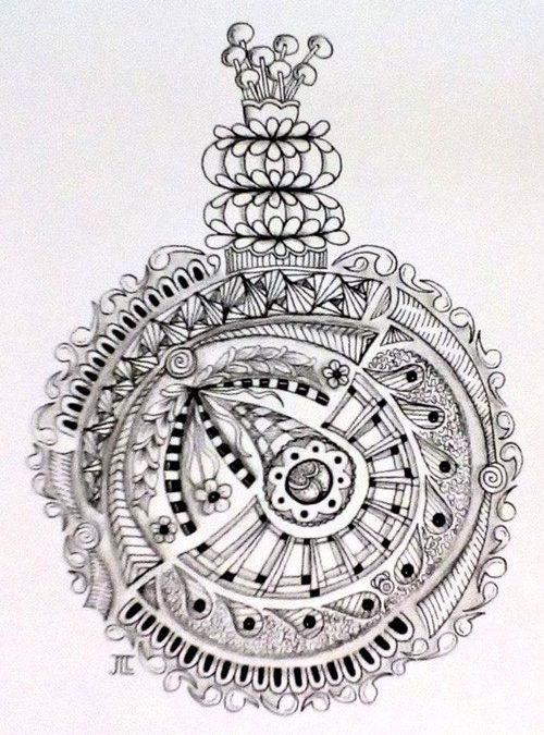 Zentangle Ornament