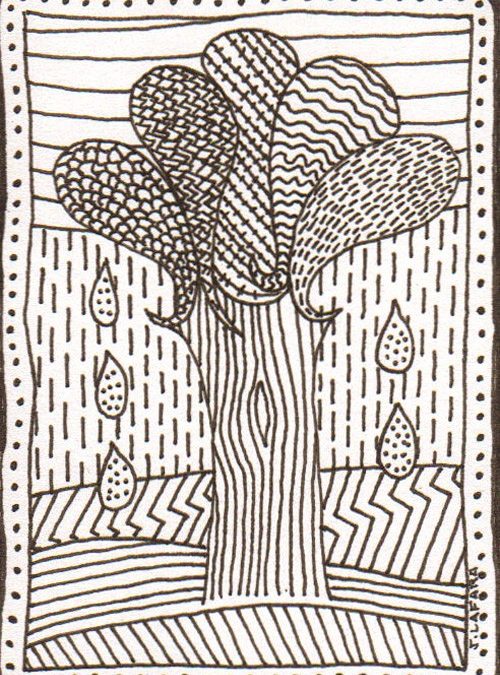 Zentangle Tree