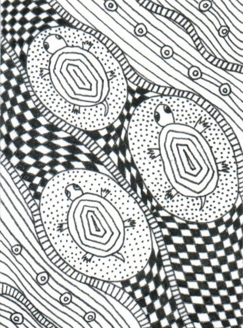 Zentangle Turtles